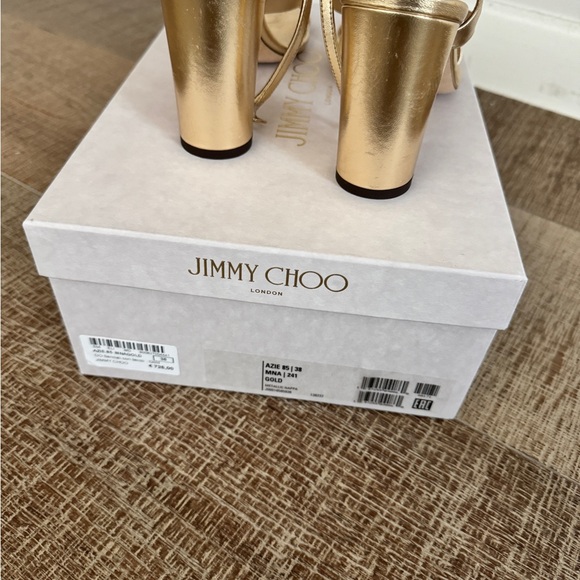 Jimmy Choi Azie: gold. Size 38 - Picture 2 of 6